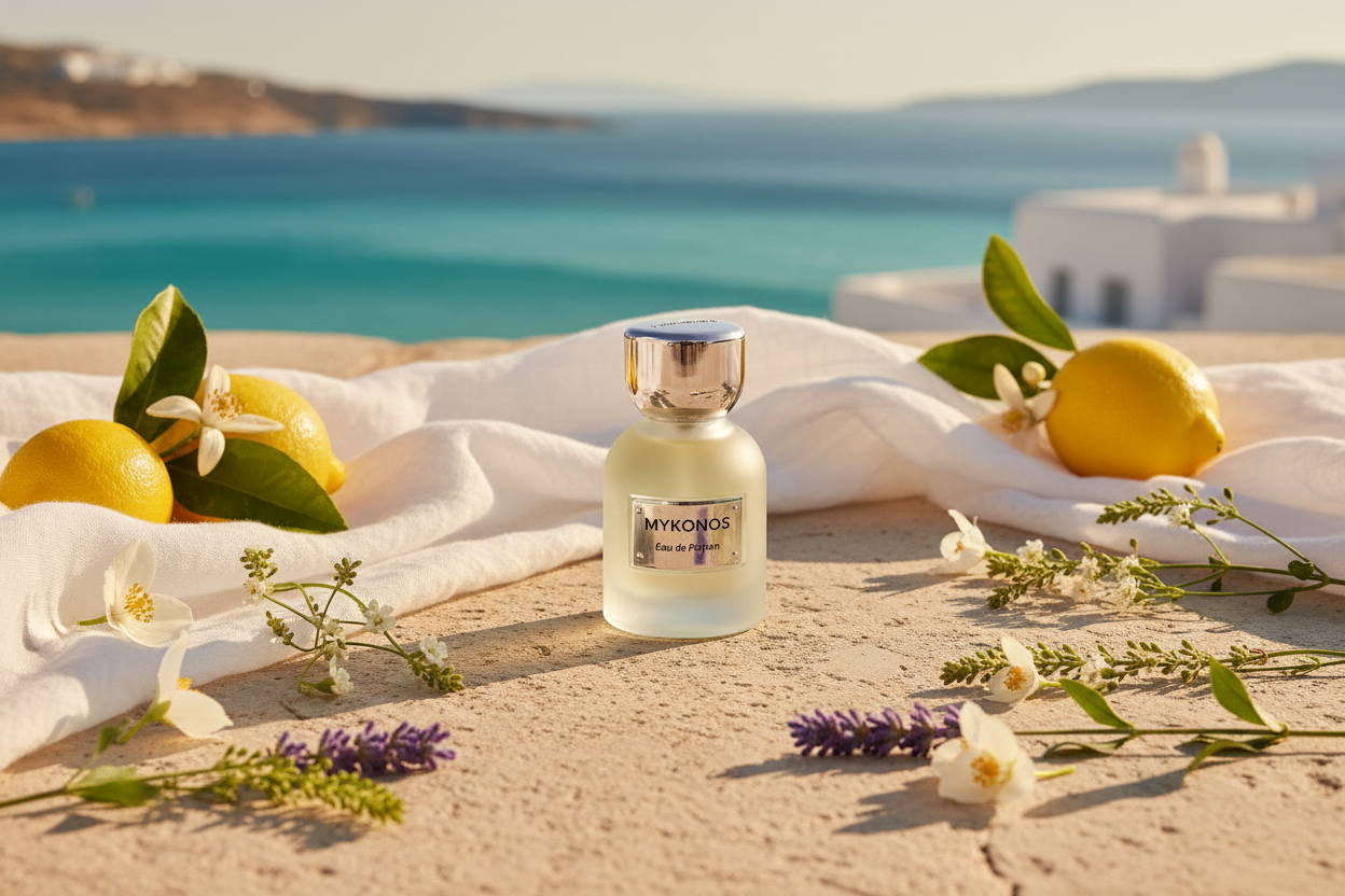 Mykonos Mediterranean Background